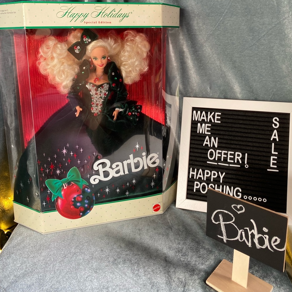 1991 Happy Holidays Barbie.